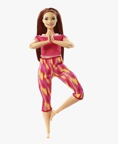 Barbie Articulada Made To Move, Yoga - Mattel. - Crawling