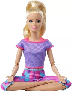 Imagen de Barbie Articulada Made To Move, Yoga - Mattel.