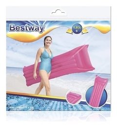 Colchoneta inflable de colores 183cm Bestway - tienda online