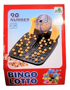 Bingo Con Bolillero 90 Numeros y 24 Cartones - Jem.