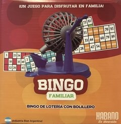 Bingo Familiar Con Bolillero - Habano