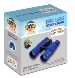 Binocular recubierto de goma art 2321 - Optiks.