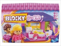 Blocky House Living Bloques x 80 Piezas + 2 Muñecos