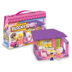 Blocky House Living Bloques x 80 Piezas + 2 Muñecos - comprar online