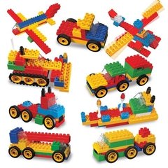 Blocky Vehiculos x 140 piezas - comprar online