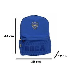 Mochila Espalda Boca Juniors 16" - Cresko en internet