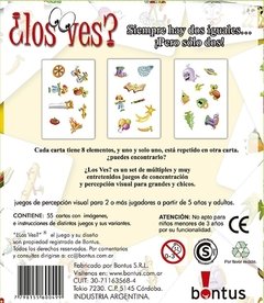 Los Ves? Juegos Para Llevar Bontus - comprar online