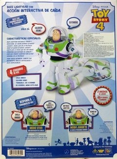 Buzz Lightyear Toy Story 4 Animatronico. Nex Point. en internet