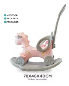 Unicornio Mecedor Pata Pata 3 En 1 - Ok Baby. en internet