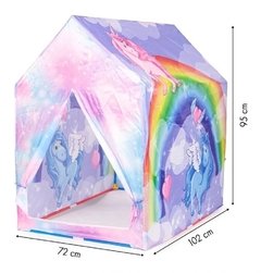 Carpa Unicornio casita 95x72x102- Poppi. - tienda online