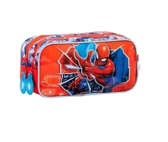 Cartuchera Spiderman Doble Cierre - Wabro. - Crawling