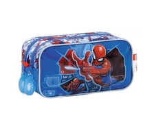 Cartuchera Spiderman Doble Cierre - Wabro. - tienda online