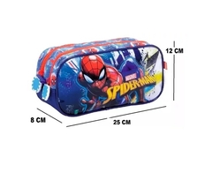 Cartuchera Spiderman Doble Cierre - Wabro. - comprar online