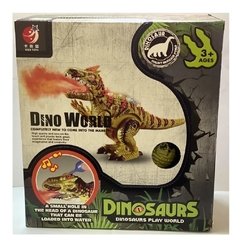 Dinosaurio Lanza humo con luz y sonido. - tienda online