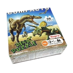 Puzzle 36 Piezas Dino Compacto - Nupro.