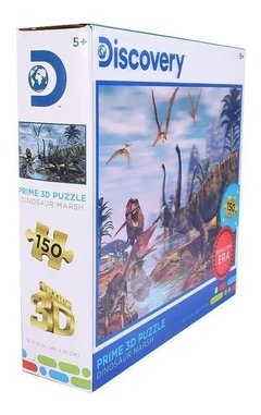Puzzle 150 Piezas Prime 3D Discovery Dinosaurio - Fibro en internet