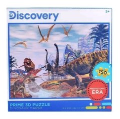 Puzzle 150 Piezas Prime 3D Discovery Dinosaurio - Fibro