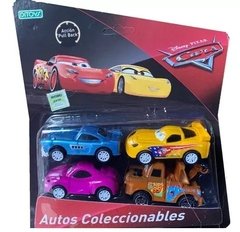 Autos Coleccionables Cars Set de 4 autitos - Ditoys en internet