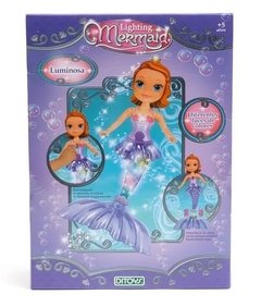 Sirena Luminosa Lighting Mermaid Ditoys - tienda online