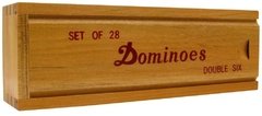 Domino Caja de Madera Double Six - Bisonte