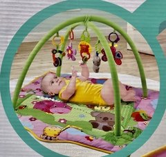 Gimnasio Para Bebe Activity Gym & Play Mat Color Rosa - Infantoys. en internet