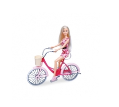 Muñeca Articulada Emma Dreams Paseo En Bicicleta - comprar online