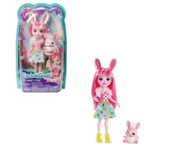 Enchantimals Muñeca Y Mascota Conejo Bree Bunny - Mattel. en internet