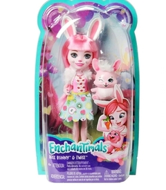 Enchantimals Muñeca Y Mascota Conejo Bree Bunny - Mattel. - tienda online