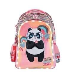 Mochila Espalda Footy Panda Music con Luces - comprar online