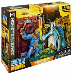 Godzilla Vs Kong Hollow Earth Set De Figuras Y Diorama. - comprar online