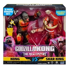 Set dos Figuras Kong Vs Skar King, The New Empire.