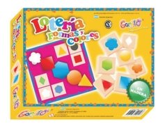 Gordillo Loteria Formas y Colores, juego didáctico