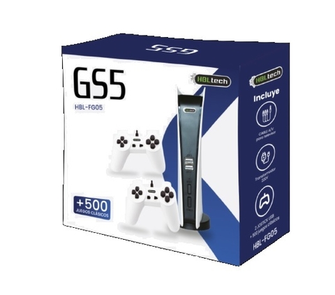 CONSOLA GS5 +500 JUEGOS INCORPORADOS - HBL TECH