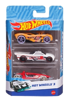 Autos Hot wheels Pack X3 - Mattel.