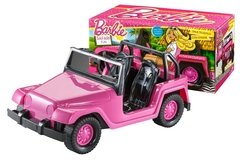 Jeep Auto Barbie Safari Fun- C/stickers Muñeca