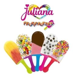 Frutipaletas Juliana y Julian 2 en 1 Jugos y Helados - Crawling