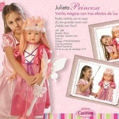 Julieta Princesa Con Varita Magica - Cariñito - comprar online