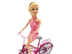 Muñeca Kiara Y Su Bicicleta Poppi Doll Articulada. - Crawling