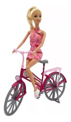 Muñeca Kiara Y Su Bicicleta Poppi Doll Articulada. en internet