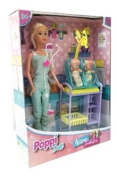 Muñeca Kiara Pediatra Poppi Doll