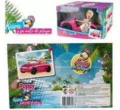 Muñeca Kiara Y Su Auto De Playa - Poppi - comprar online