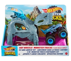 Hot Wheels Monster Trucks . Garage Lanzador - Mattel.