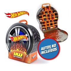 Hot Wheels Rueda Guarda Coches Fire Wheel Garage - comprar online