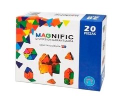 Bloques Magnéticos 3D 20 Piezas - Magnific.