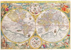 Puzzle Mapamundi Antiguo 1000 Piezas - Implas - comprar online