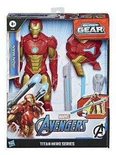 Marvel Iron Man Lanzacohetes Figura 29cm. Hasbro.