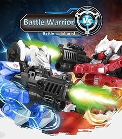 Batalla de Robots Infrarrojos Mech Warrior. Juguetech.