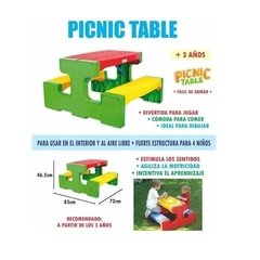 Banco y Mesa para Picnic. Rondi - tienda online