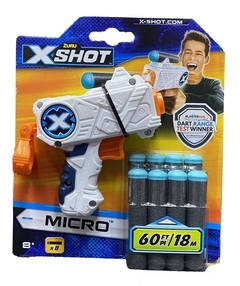 Pistola lanza Dardos Micro - X SHOT.