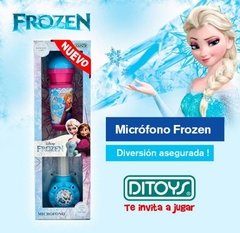 Microfono Con Luces y Sonido Frozen - Ditoys - comprar online